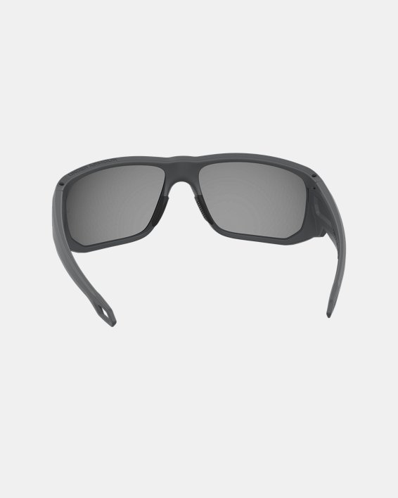 Men's UA Attack 2 ANSI Polarized Sunglasses, Gray, pdpMainDesktop image number 2